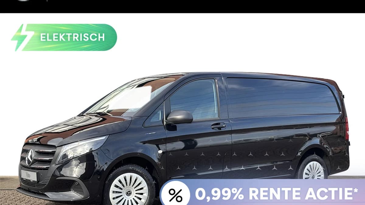 Mercedes-Benz EVito 112 L2 66 kWh I WLTP 286 km I 2-Zits — foto 1