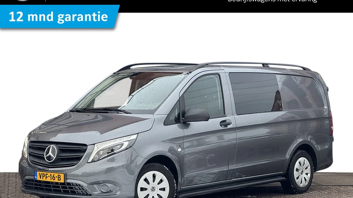 Mercedes-Benz Vito 114 L DC | Lease Edition | LED | Trekhaak | Certified 12 mnd garantie — foto 1