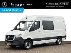 Mercedes-Benz Sprinter 315 L2H2 DC | 6-Persoons | 10"Mbux | 2,8t Trekhaak | Certified 24 mnd garantie