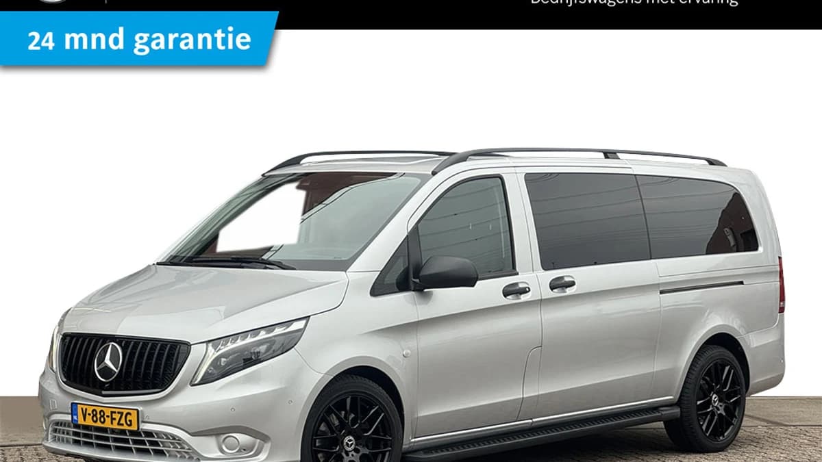 Mercedes-Benz Vito 124 L3 DC | LED | 2,5t Trekhaak | Cruise | Certified 24 mnd garantie — foto 1