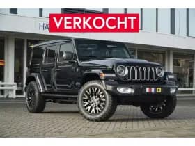 Jeep Wrangler Unlimited 4xe 380 Sahara I Sky One I 4 JAAR GARANTIE I NW. MODEL thumbnail 1