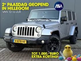 Jeep Wrangler Unlimited 2.8CRD 75th Anniversary | Grijs Kenteken | Climate Control | Cruise Control