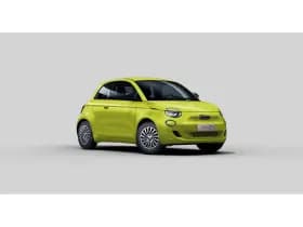 Fiat 500E La Prima | 10,25" touchscreen radio met Bluetooth, DAB & USB én Navigatie | 17” lichtmetalen velgen Diamond Cut | Automatische airconditioning