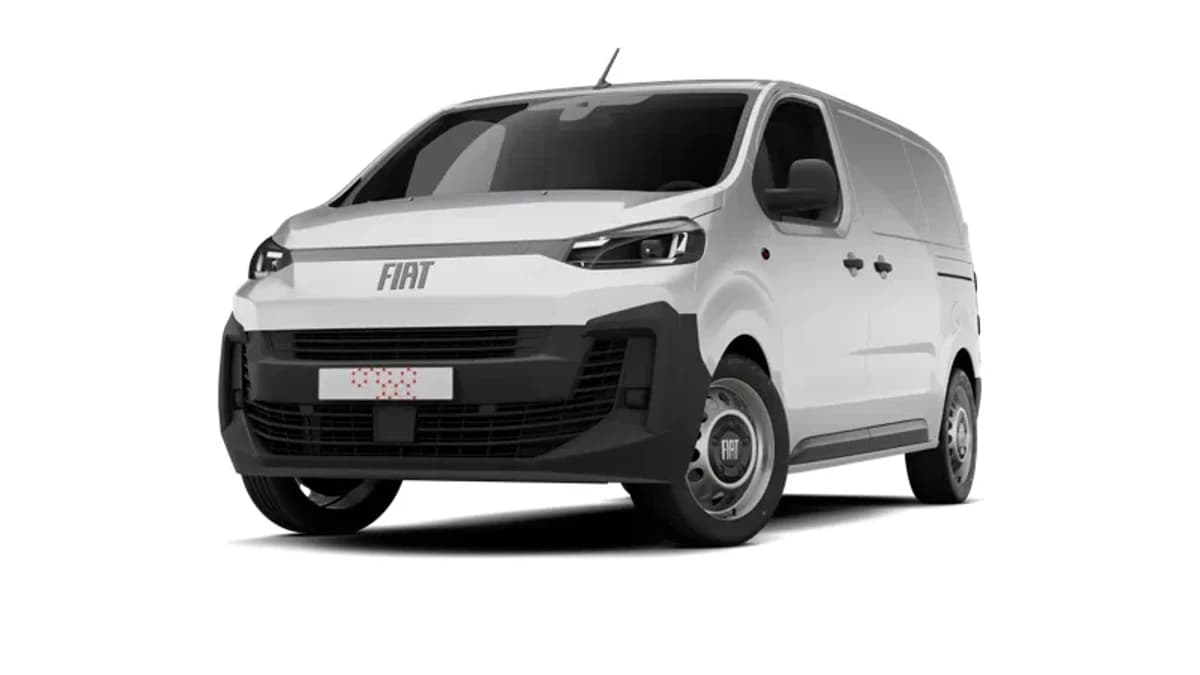 Fiat E-Scudo Standaard | 2e zitrij in 2/3 1/3 configuratie met ISOFIX + 3-zitsbank op 3e zitrij zonder ISOFIX | 5" Touchscreen FM/DAB+-Radio met Bluetooth, USB aansluiting | Airconditioning handmatig — foto 1