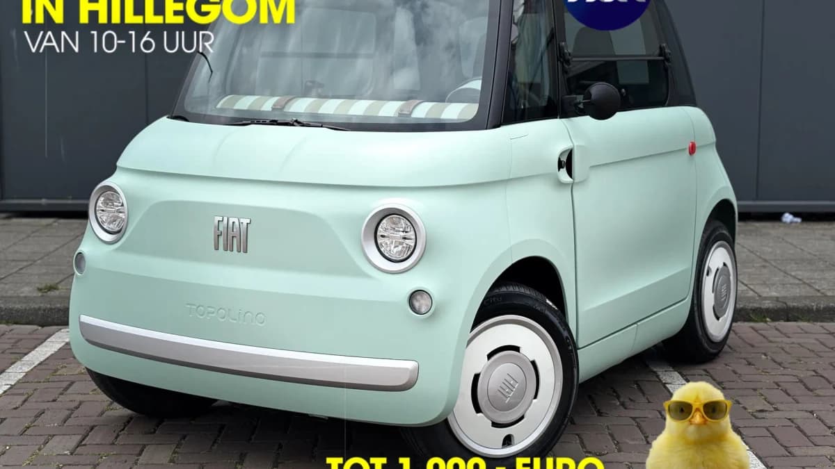 Fiat Topolino Topolino 100% ELEKTRISCH rijbereik 75 KM | LED | Panoramadak — foto 1