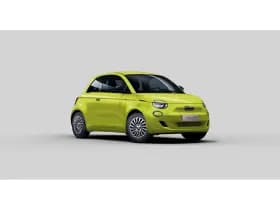 Fiat 500E La Prima | 10,25" touchscreen radio met Bluetooth, DAB & USB én Navigatie | 17” lichtmetalen velgen Diamond Cut | Automatische airconditioning
