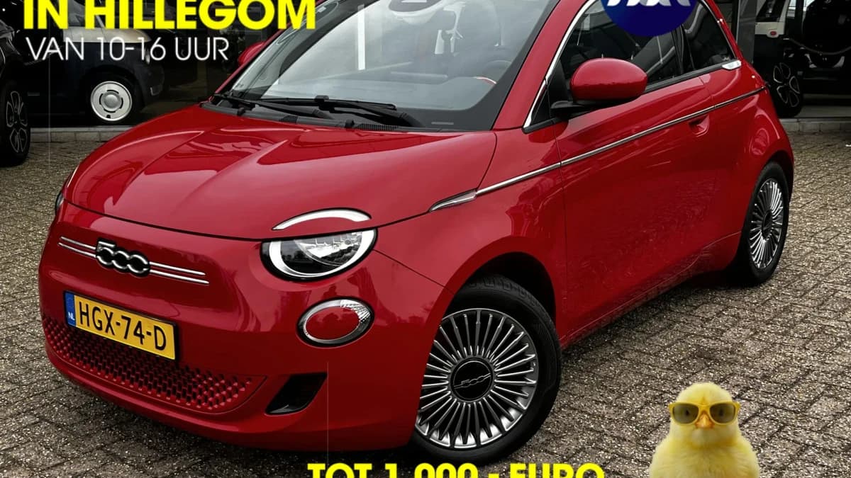 Fiat 500C 42 kWh Cabrio | Carplay | Cruise control | — foto 1