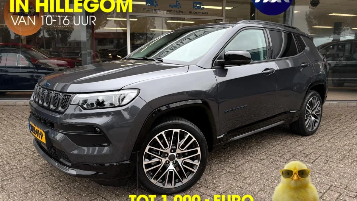 Jeep Compass 4xe 240 Plug-in Hybrid Electric Summit | Leer | Carplay | Winter pack | Safety Pack | — foto 1