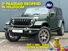 Jeep Wrangler Unlimited 4xe 380 Sahara | BRUTE Active Suspension System | Individual Kleur | Apple-Android