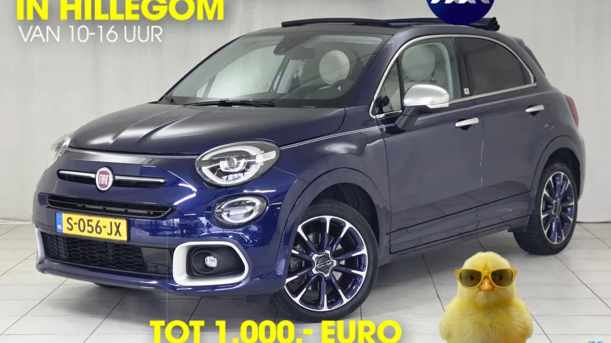 Fiat 500X 1.3 GSE Yacht Club | Cabriolet | Apple-Android | Stoelverwarming | Dealer Onderhouden | Trekhaak — foto 1