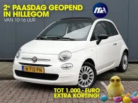 Fiat 500C 1.0 Hybrid Cult | Apple-Android | Cruise-control | Navigatie