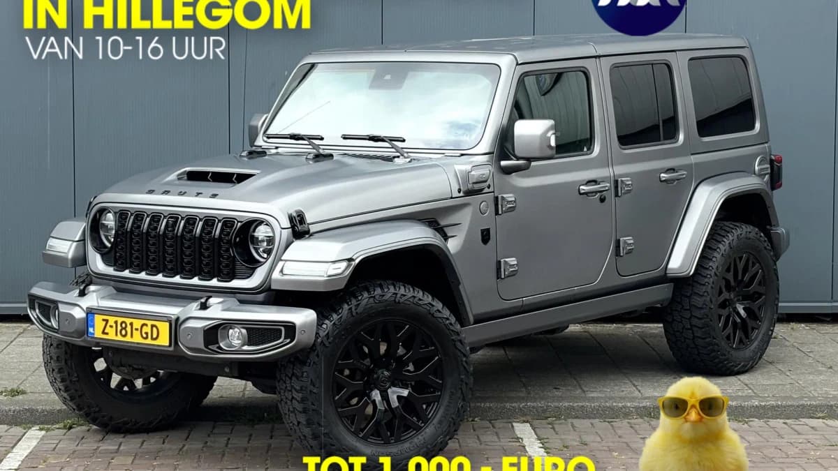 Jeep Wrangler BRUTE Sahara 4xe 380 | Lift kit | 20" | Verwarmde stoelen| BRUTE | Hybrid | — foto 1