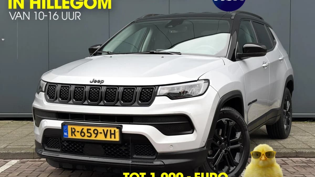 Jeep Compass Night Eagle Automaat Hybrid Demo | Apple-Android | Stoelverwarming | Dealeronderhouden — foto 1