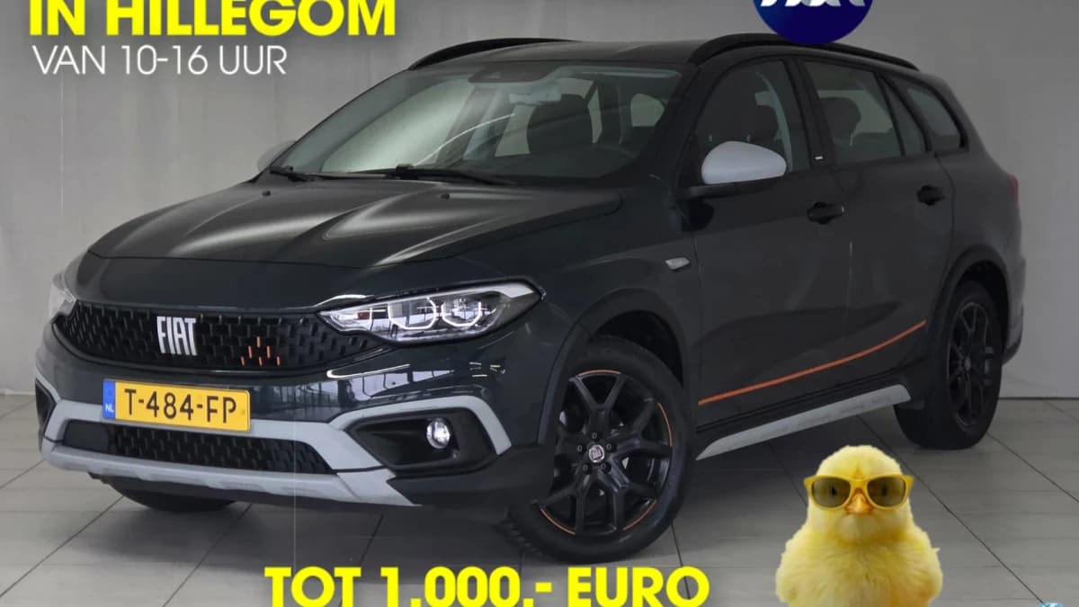 Fiat Tipo Stationwagon Cross 1.5 Hybrid Garmin | Apple-Android | Adaptive Cruise Control | Stoelverwarming — foto 1