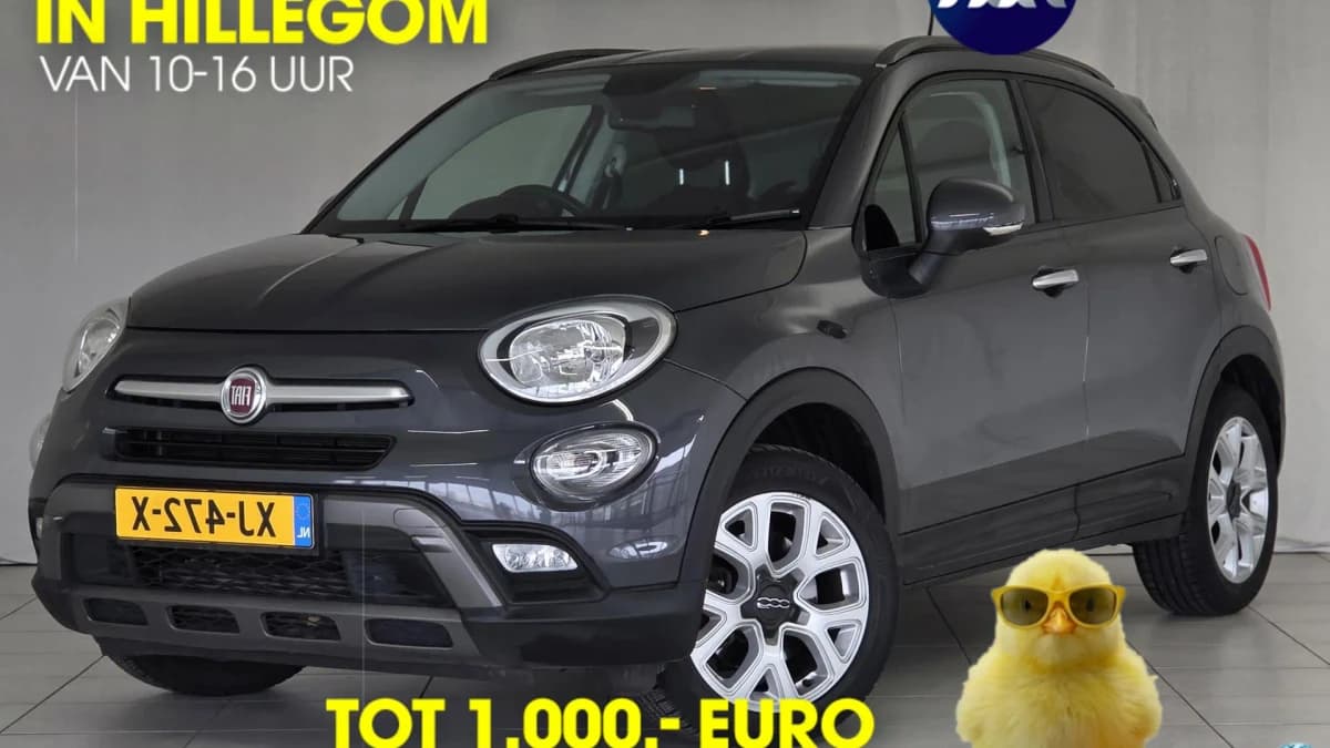 Fiat 500X 1.4 Turbo MultiAir Lounge | Climate Control | Navigatie | Stoelverwarming | Trekhaak — foto 1
