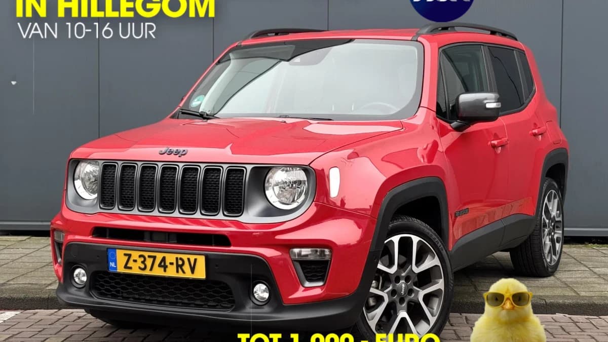 Jeep Renegade 4xe 240 Plug-in Hybrid Electric S | Apple-Android | Navigatie | Adaptive Cruise Control — foto 1