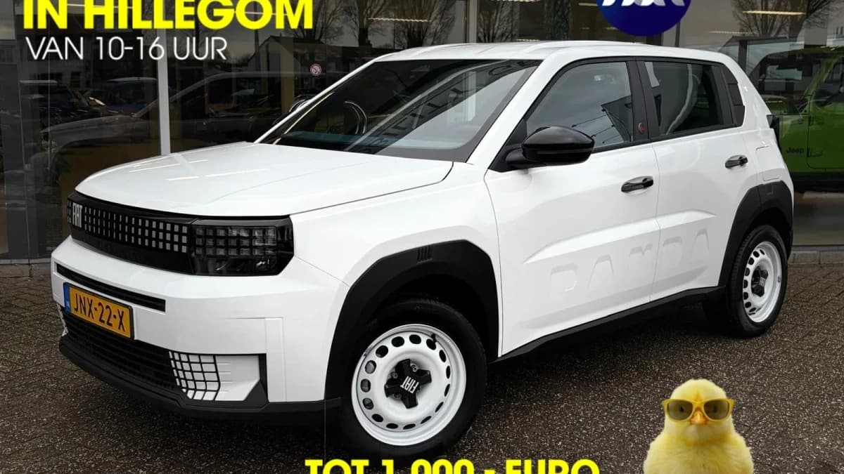 Fiat Grande Panda RED 11kW 44 kWh | LED | Parkeersensoren | Carplay draadloos | airco | cruise control | — foto 1