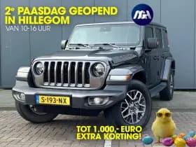 Jeep Wrangler Unlimited 4xe 380 80th Anniversary | Apple-Android | Navigatie | Parkeercamera