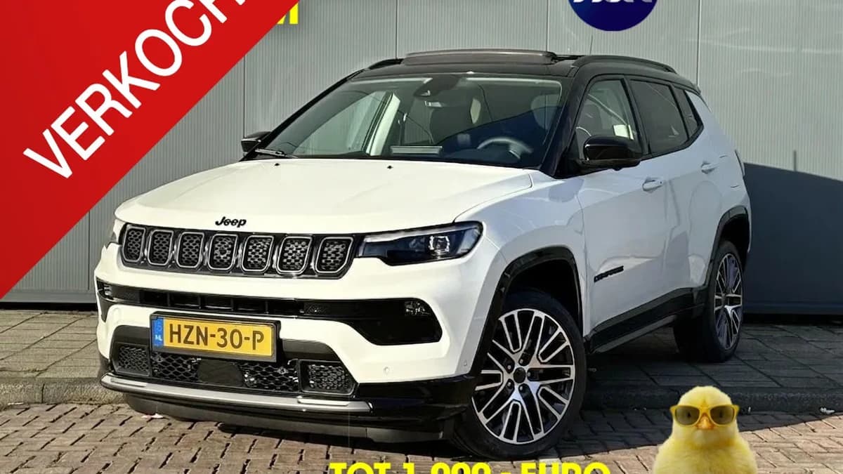 Jeep Compass 4xe 240 Plug-in Hybrid Electric Summit | Schuif-Kanteldak | Apple-Android | Adaptive Cruise Control — foto 1