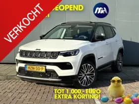 Jeep Compass 4xe 240 Plug-in Hybrid Electric Summit | Schuif-Kanteldak | Apple-Android | Adaptive Cruise Control