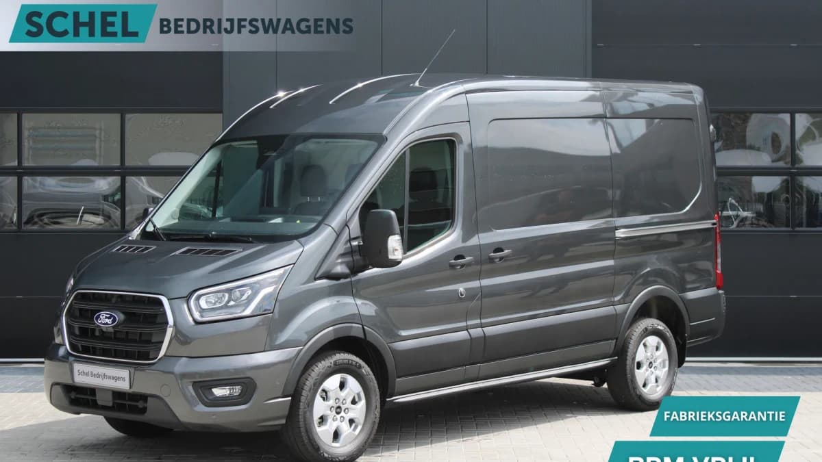 Ford Transit 350 2.0 TDCI L2H2 Limited 165pk - 2x Schuifdeur - Adaptive Cruise - Xenon - Navi - Blind Spot - 360 camera - Rijklaar — foto 1