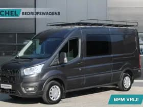 Ford Transit 350 2.0 TDCI L3H2 DC 6Zits Trend 130pk - Trekhaak - Impriaal - Cruise - Raptor Grill - Rijklaar