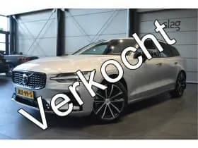 Volvo V60 2.0 T6 Plug-in hybrid AWD Plus Dark leer trekhaak !!