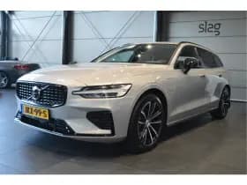 Volvo V60 2.0 T6 Plug-in hybrid AWD Plus Dark leer trekhaak !! thumbnail 2