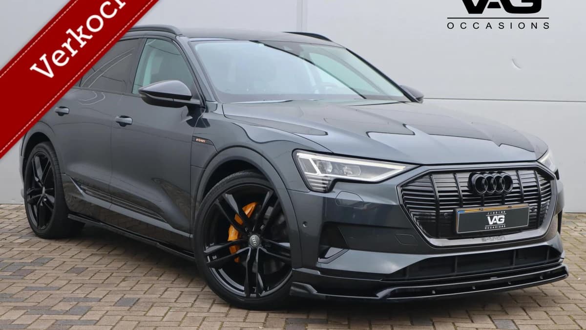 Audi E-tron 55 quattro S-line Maxton Leer Camera Trekhaak SOH 92% — foto 1