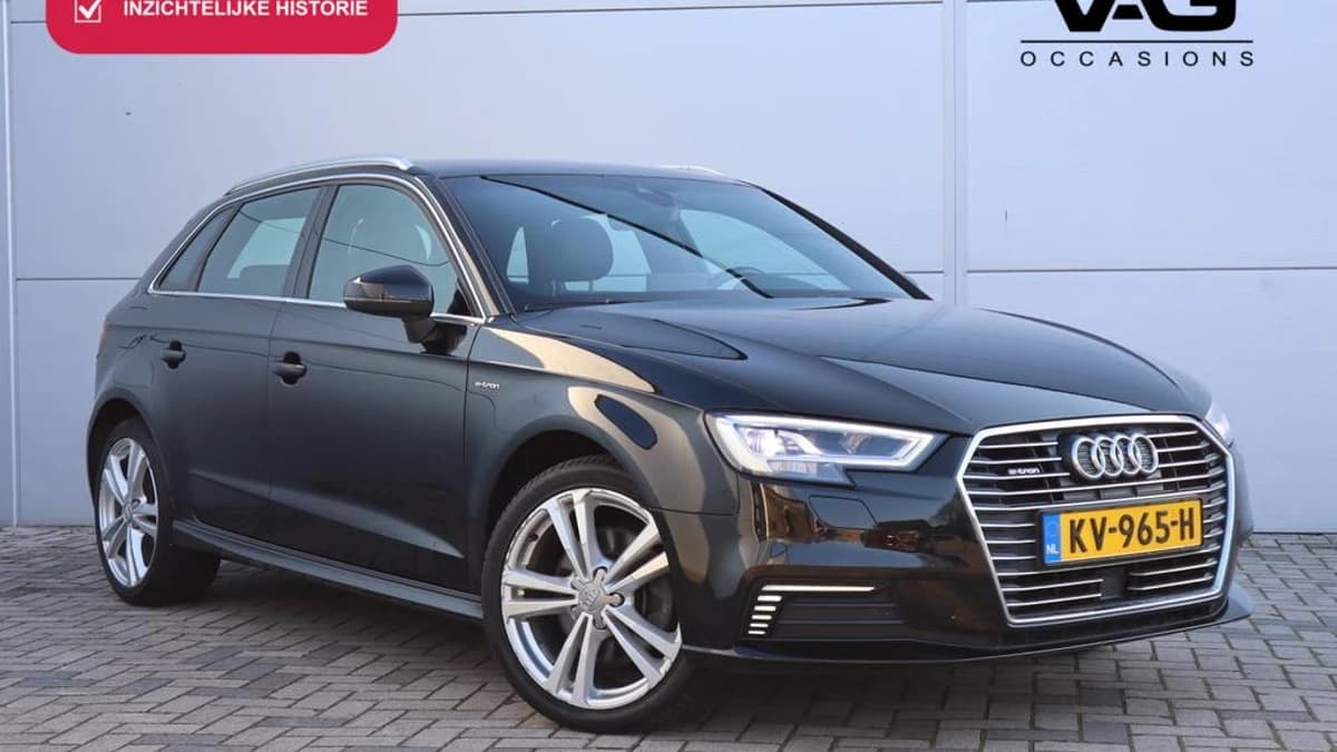 Audi A3 1.4 e-tron LED Virtual PDC Leer CarPlay S Line 18 inch — foto 1