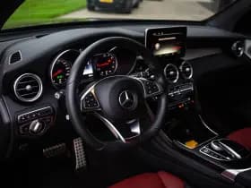 Mercedes-Benz GLC Coupé 250 4MATIC Prestige , AMG-styling, 360° camera, Burmester, schuif/kanteldak, Zwart/rood leder, thumbnail 9