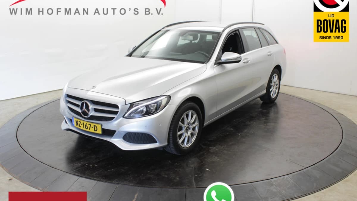 Mercedes-Benz C-Klasse 160 Premium EL trehaak Navi EL stoel verst — foto 1