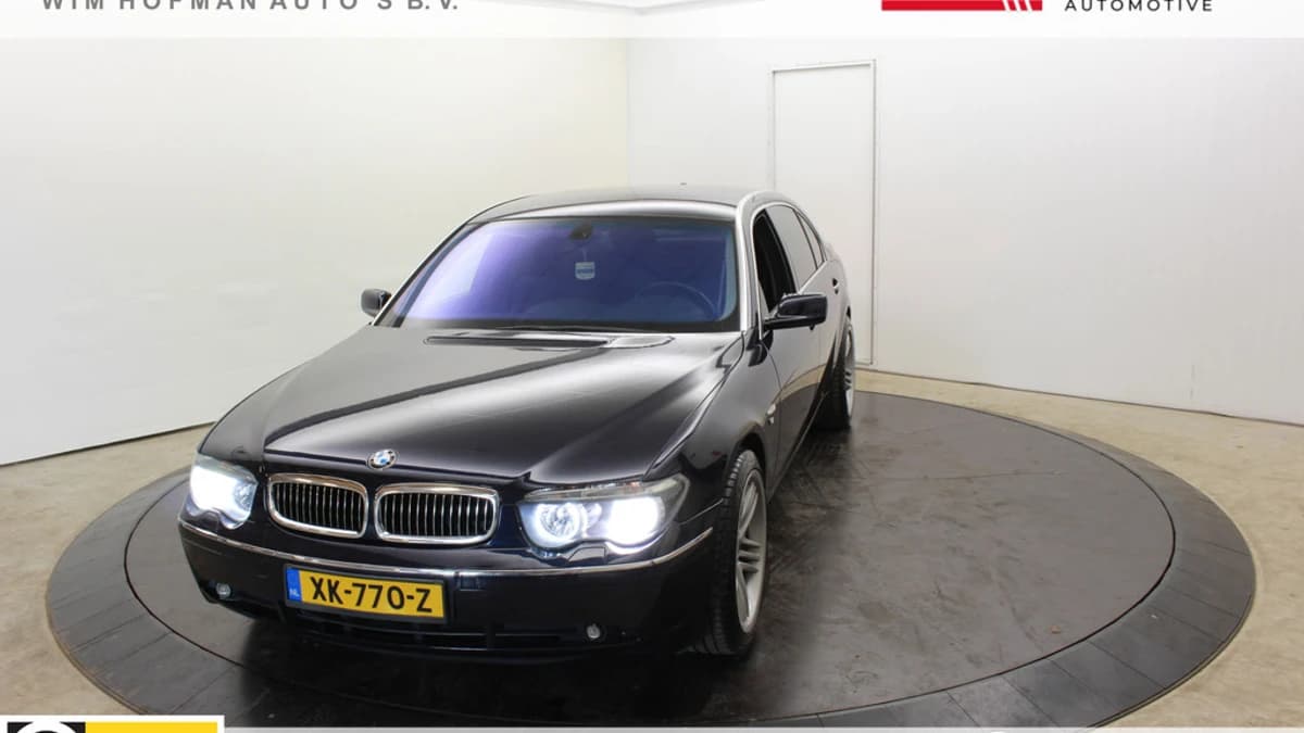 BMW 7 Serie 760Li Vol Optie's Nieuwstaat + DEALER ONDERHOUDEN YOUNGTIMER — foto 1