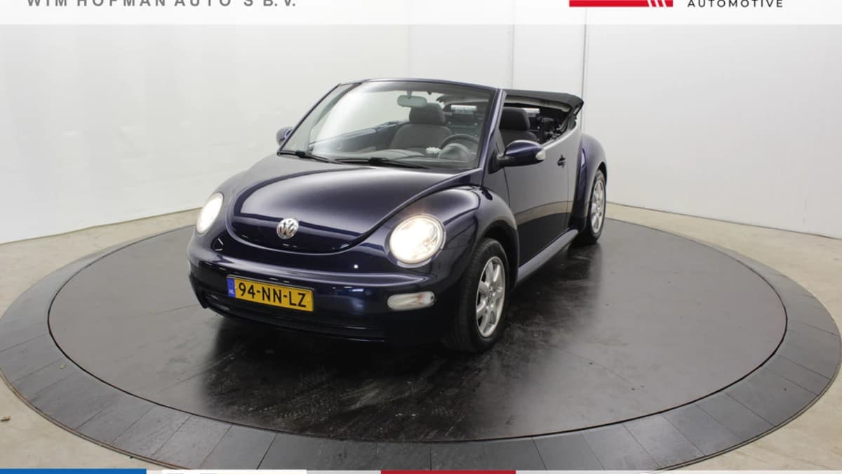 Volkswagen Beetle Cabriolet 2.0 Electrische Kap 89372 originele Kilometers N.A.P Cruise — foto 1