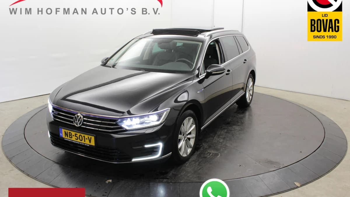 Volkswagen Passat GTE SOH 88% Virtual Trekh apk 02-2027 Leer Panodak Camera NAP — foto 1