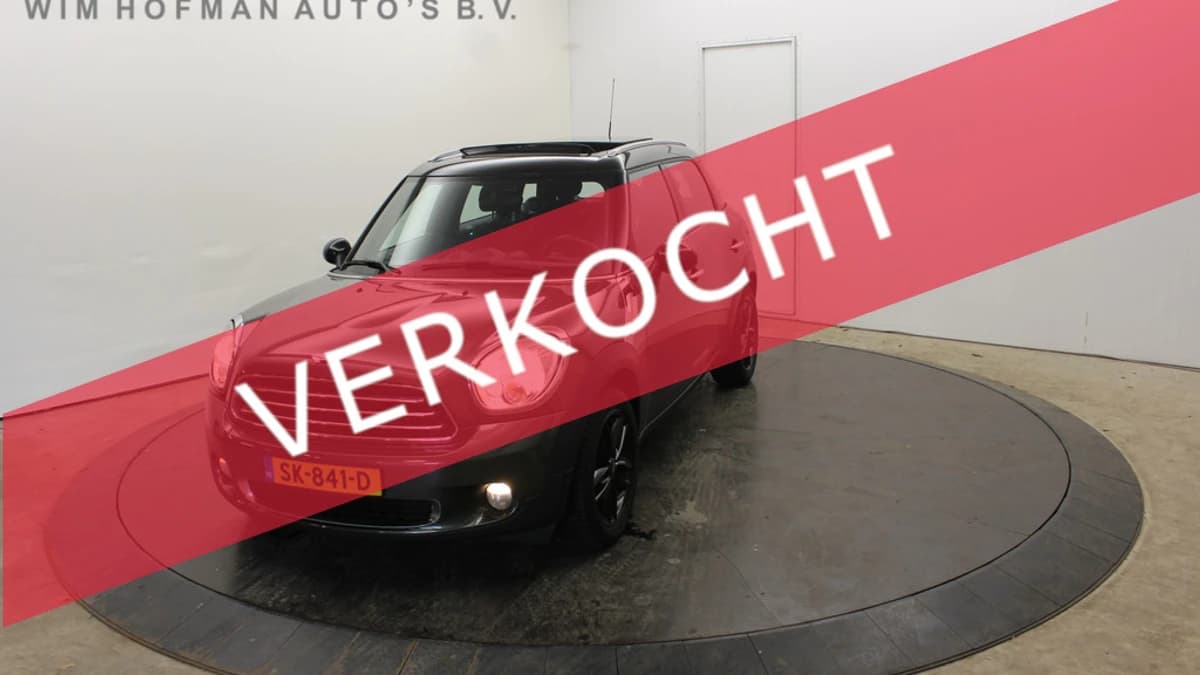 MINI Countryman Mini 1.6 Chili Panodak Zwarte hemel Leder PDC Stoel verw Climate — foto 1