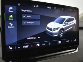 Skoda Enyaq iV 60 SOH 92% Sport Plus 180PK el Trekh+aKlep Camera Dodeh detec Carplay thumbnail 28