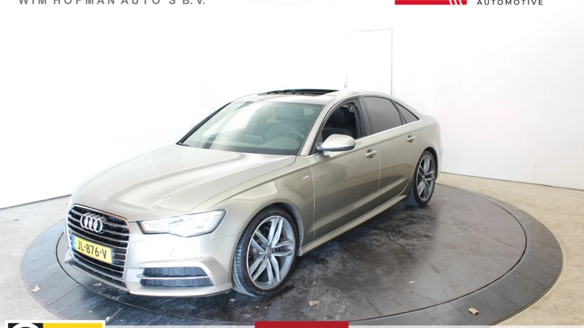 Audi A6 Limo 1.8 TFSI Premium S Line Pano Vol Leder EL aKlep Zwarte hemel Mem Seats Navi — foto 1