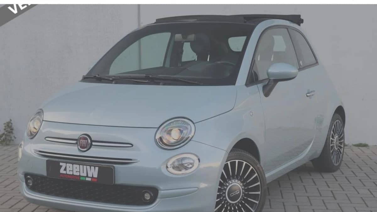 Fiat 500C 1.0 Hybrid 70 PK Launch Edition | Carplay | Cruise | 16" VERKOCHT — foto 1