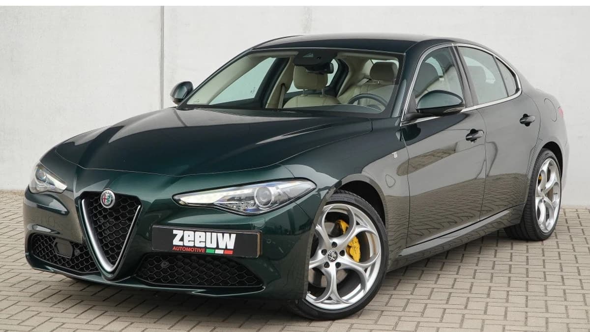 Alfa Romeo Giulia 2.0 Turbo 200 PK TI | Leder | Carplay | Verde Visconti | ADAS 2 — foto 1