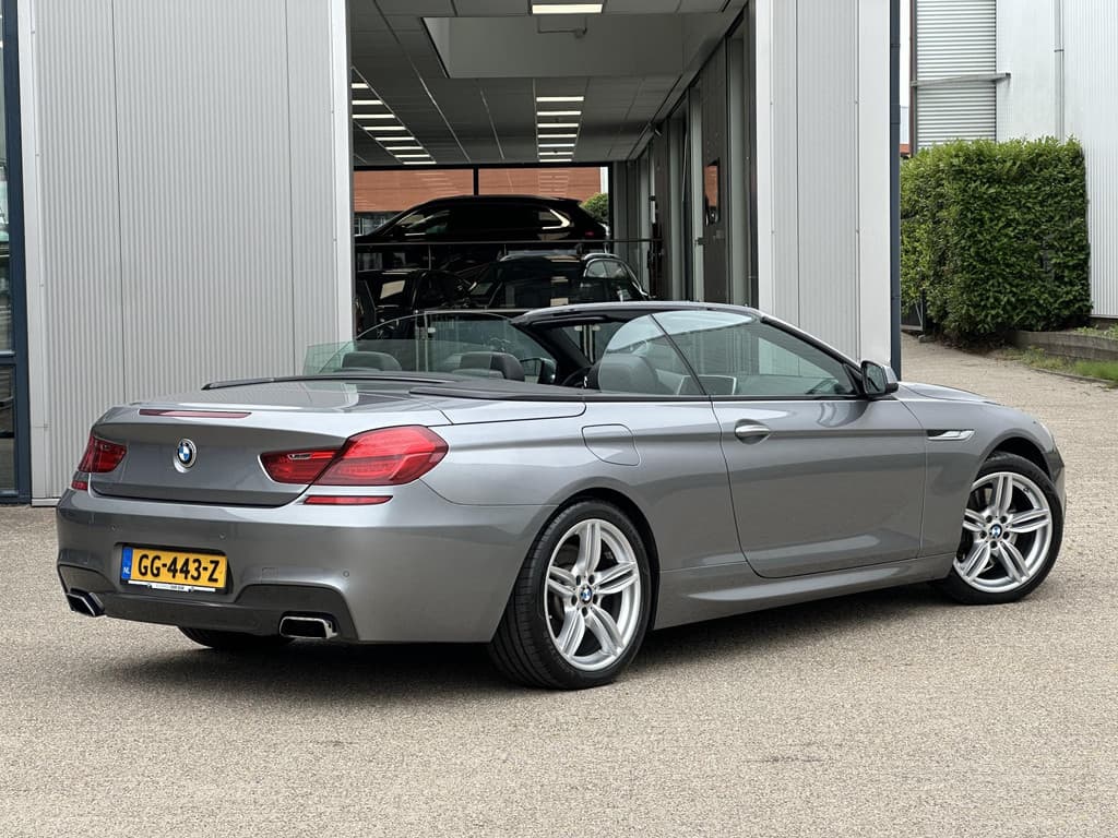 BMW 6 Serie Cabrio 640i High Executive M-Pakket thumbnail 2
