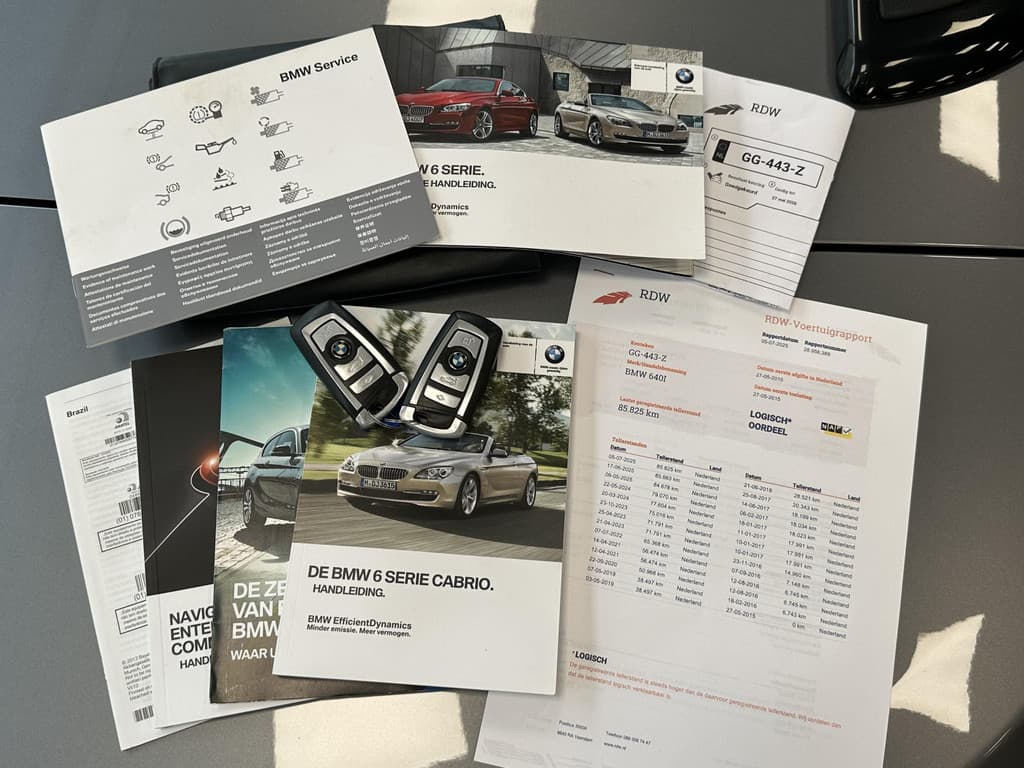 BMW 6 Serie Cabrio 640i High Executive M-Pakket thumbnail 14