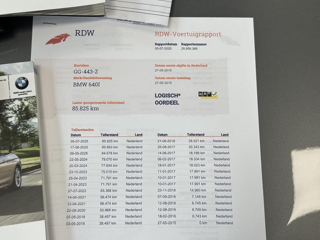 BMW 6 Serie Cabrio 640i High Executive M-Pakket thumbnail 17