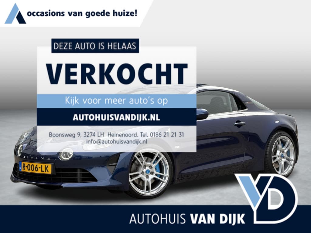 ALPINE A110 1.8 Turbo Légende