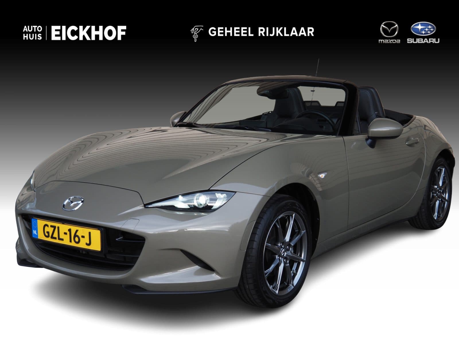 Mazda MX-5 1.5 SkyActiv-G 132 Exclusive-Line – Nu ALL-IN voor € 499,- p.m i.c.m Private lease*
