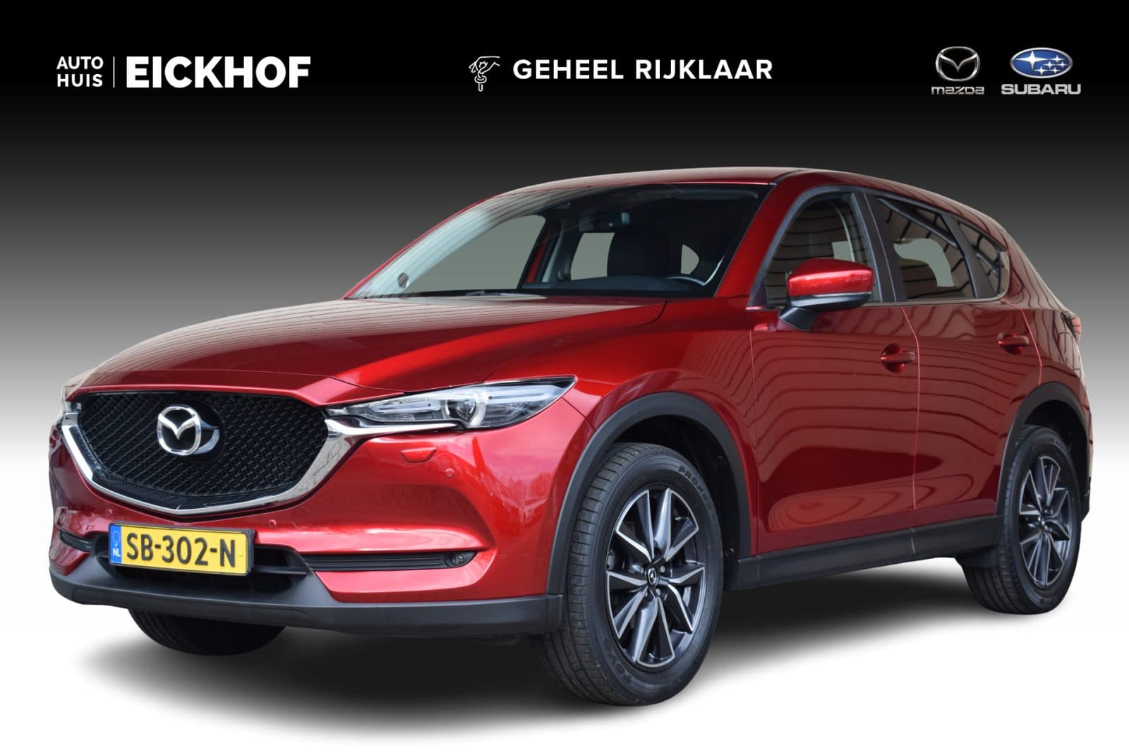 Mazda CX-5 2.0 SkyActiv-G 165 Skylease GT – 19 Inch lichtmetalen velgen – Trekhaak