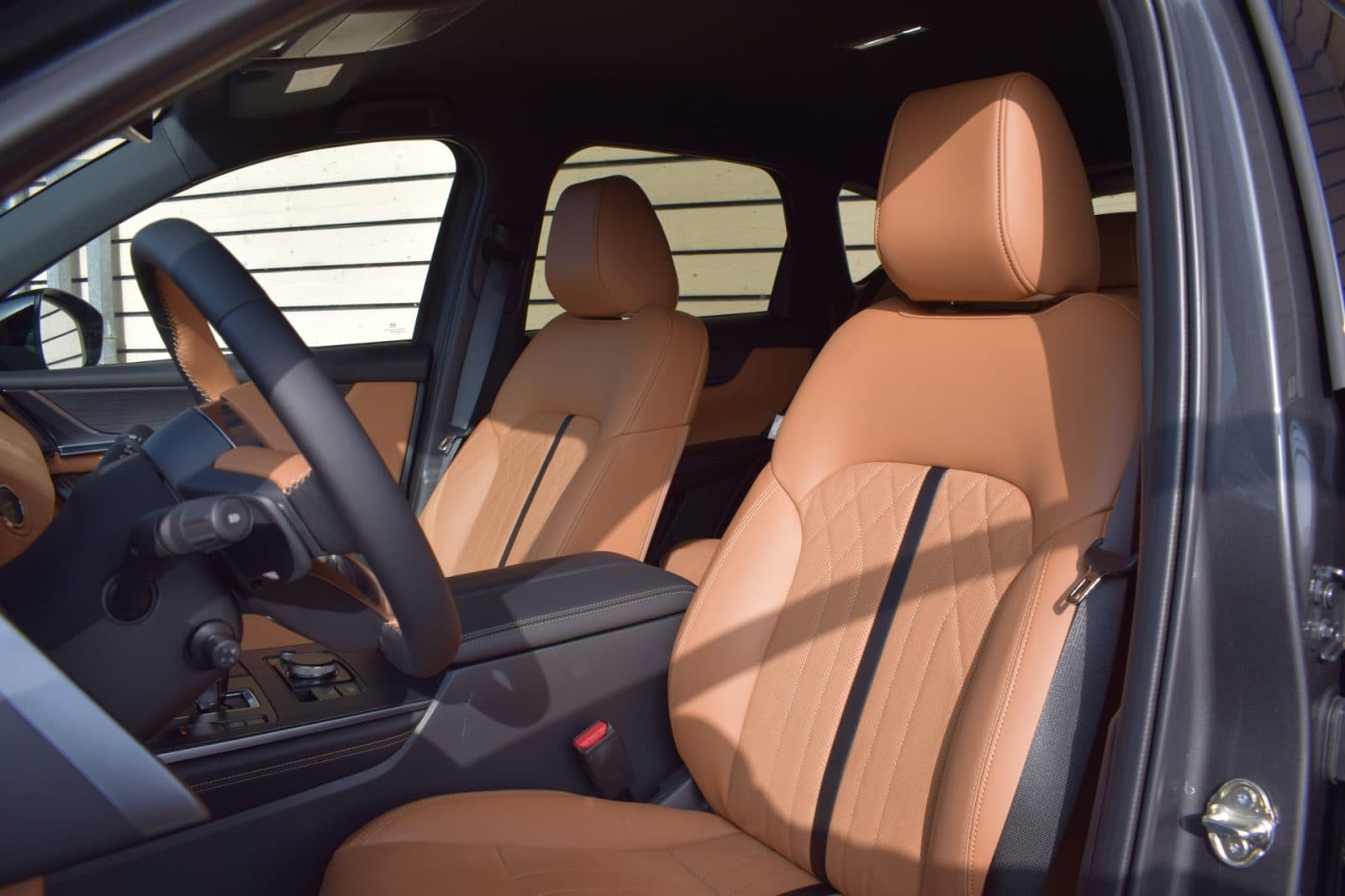 Mazda CX-60 2.5 e-SkyActiv PHEV Homura Business Edition – Tan-Nappa interieur thumbnail 9