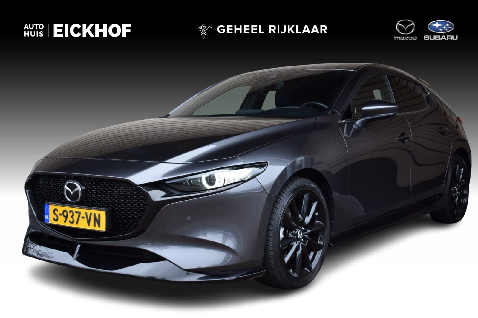 Mazda 3 2.0 e-SkyActiv-X M Hybrid 186 Luxury – i-Activesense pack – Aero pack – Dealer onderhouden thumbnail 2