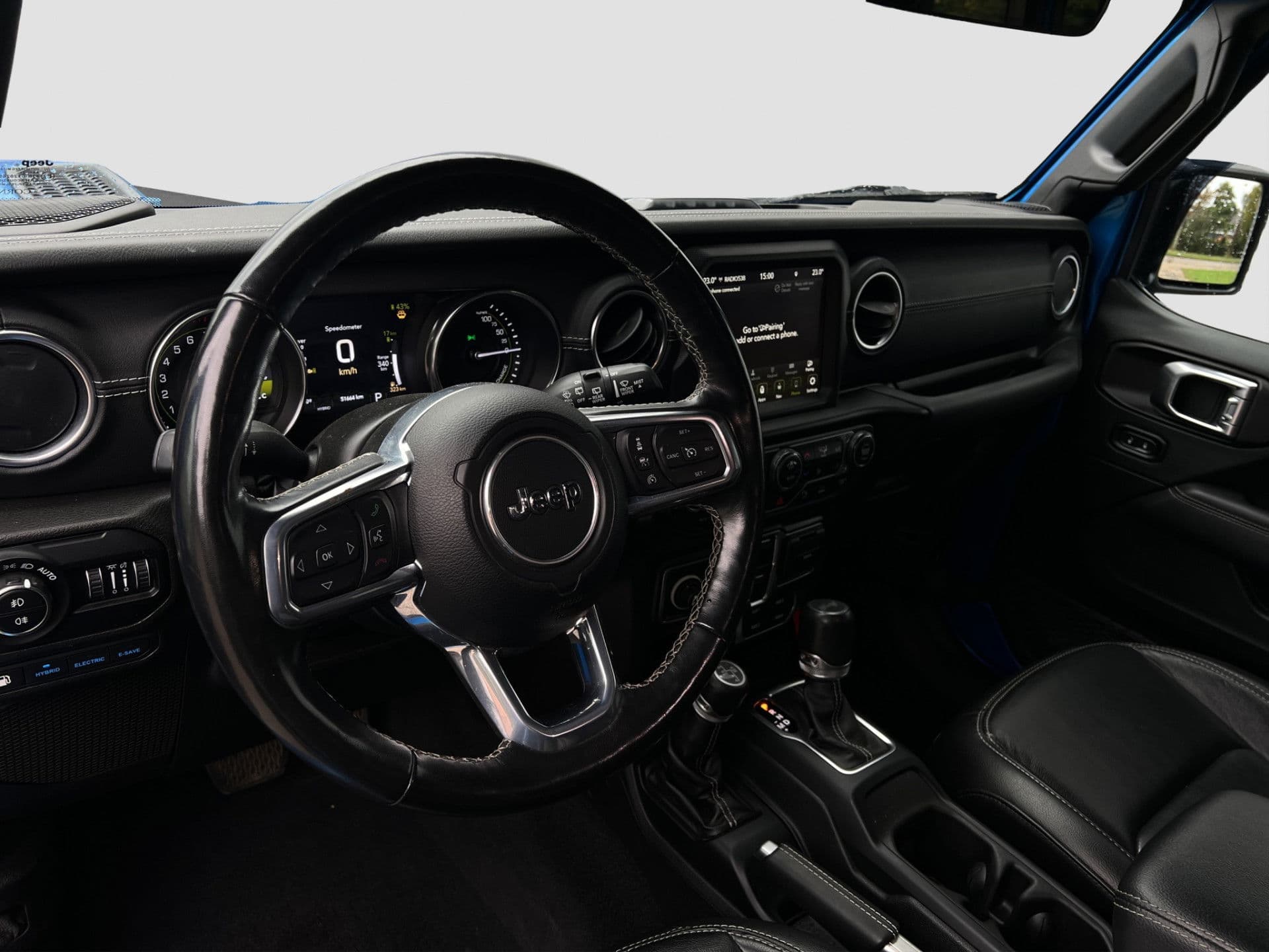 Jeep Wrangler Unlimited 4xe 380 Sahara | Camera | Alpine | LED bar | Stuur verwarming | thumbnail 11