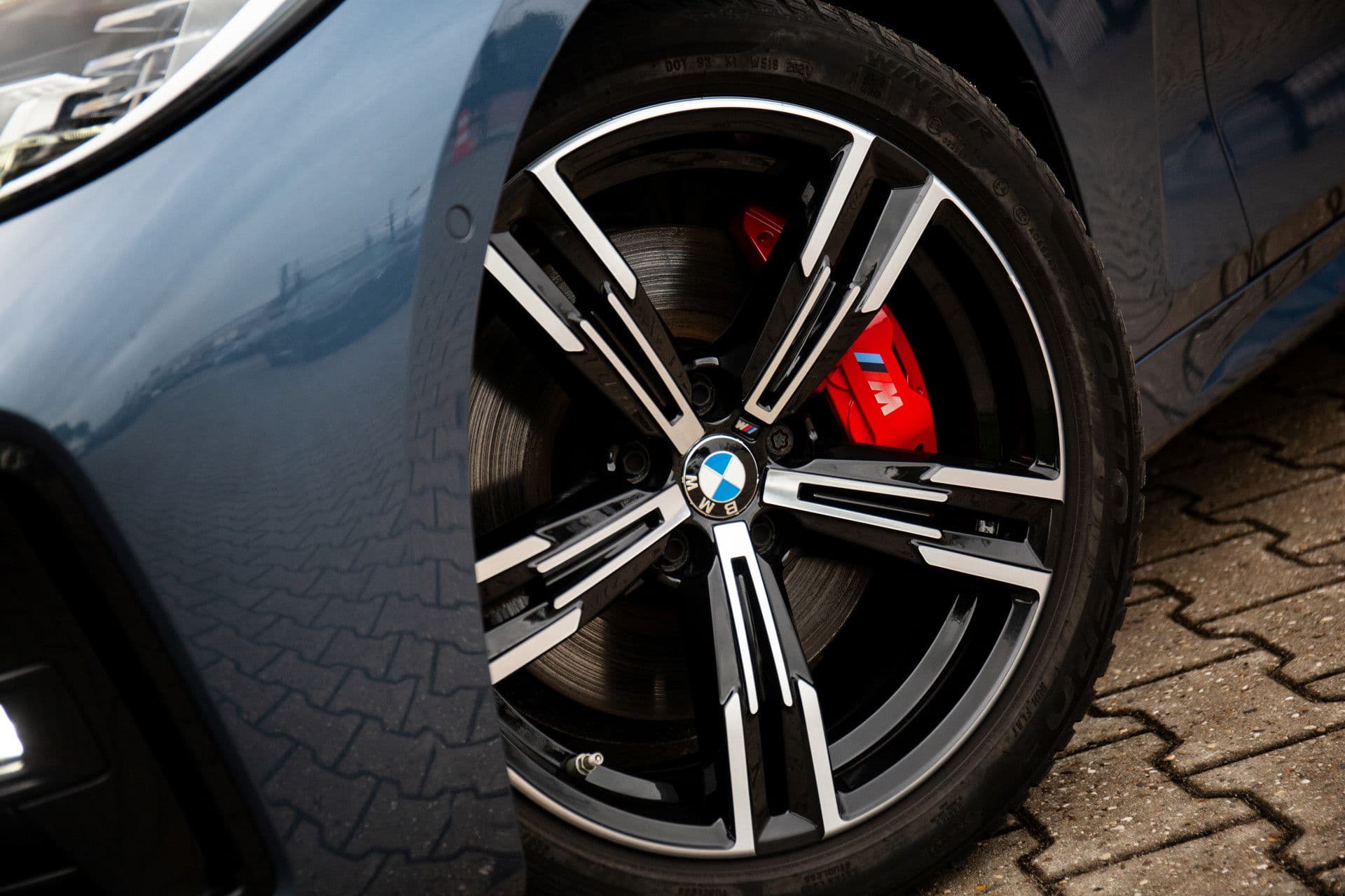 BMW 4 Serie Coupé 430i High Executive M-Sport 245pk , Arctic Race blauw, Panoramadak, Sportstoelen, Adaptive cruise, thumbnail 5